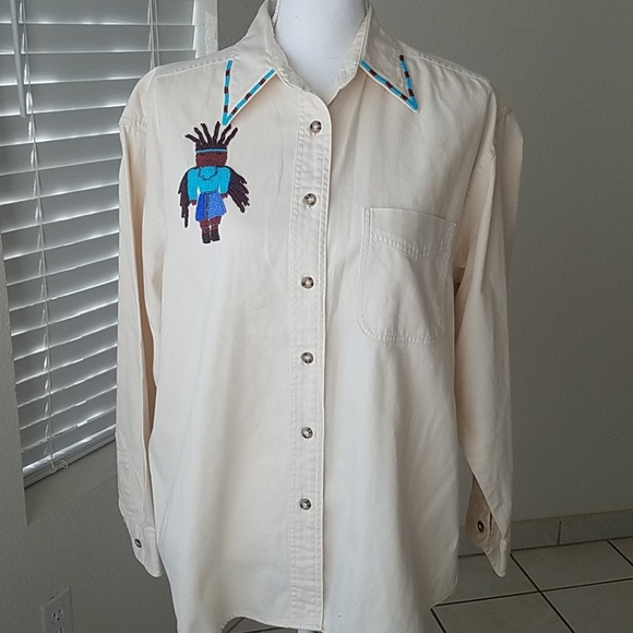 Vintage Sunbelt Long Sleeve Button Down Shirt - Picture 2 of 11